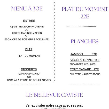 Hotel Bellevue Puy-lʼÉvêque 外观 照片